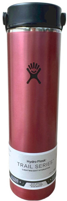 Hydro Flask 寬口輕量真空保溫鋼瓶 24oz, 1個, 709ml, 寶石紅