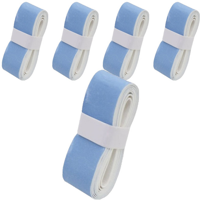 코레시스 훈련용 배드민턴 그립 테이프, 블루 그라데이션, 5개