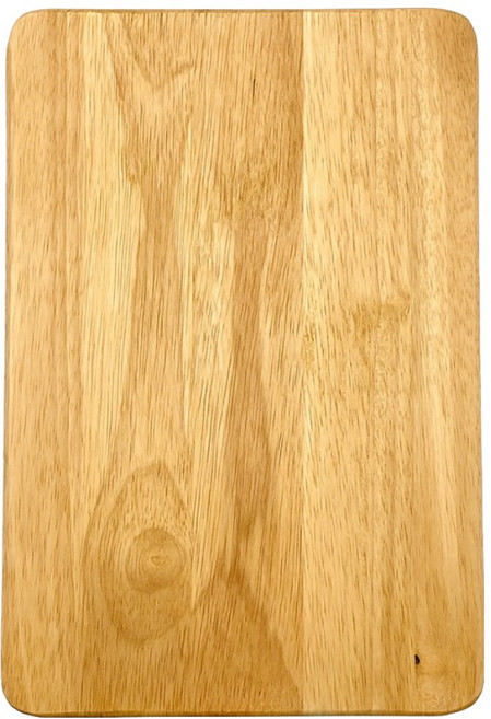 퀸스리빙 고무나무 사각 원목 도마, 우드, 1개