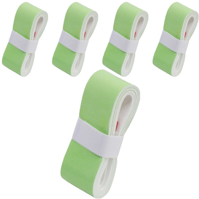 코레시스 훈련용 배드민턴 그립 테이프, 그린 그라데이션, 5개