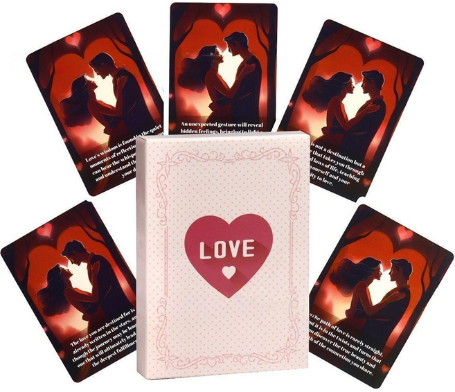 픽딜 재밌는 타로카드 세트, Love Oracle Deck, 1세트