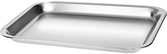 벨라쿠진 에센셜 스텐 사각 트레이, 단품, 1개