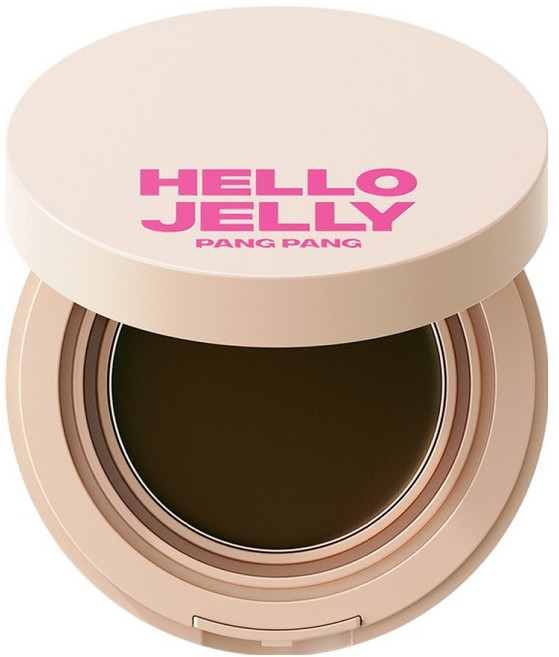 미쟝센 헬로 젤리 팡팡 8g, 02 다크브라운, 1개