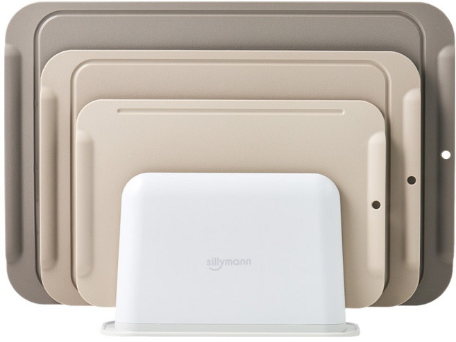 실리만 국내생산 하모니 TPU 안심 도마 세트 코코아플로우 1세트 소형+중형+대형+거치대, 소형 + 중형 + 대형 + 거치대