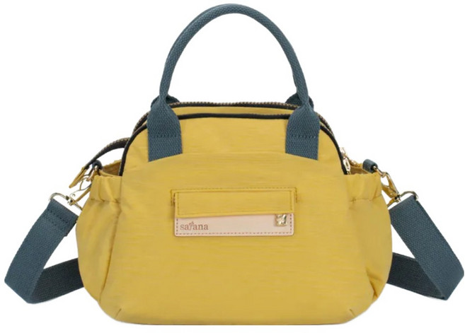 satana Soldier 趣遊朗朗手提包, 檸檬糖黃