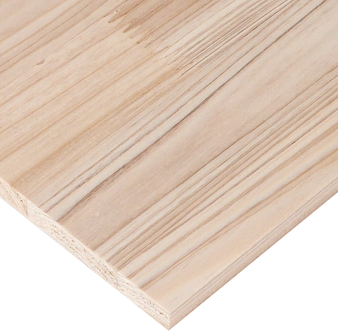 DIY 목재 재단 삼나무 집성목 500 x 1200 x 12 mm, 1개