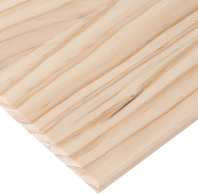 DIY 목재 재단 미송 집성목 500 x 1200 x 18 mm, 1개