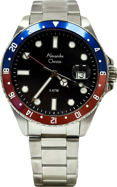 Alexandre Christie 兩地時區運動錶