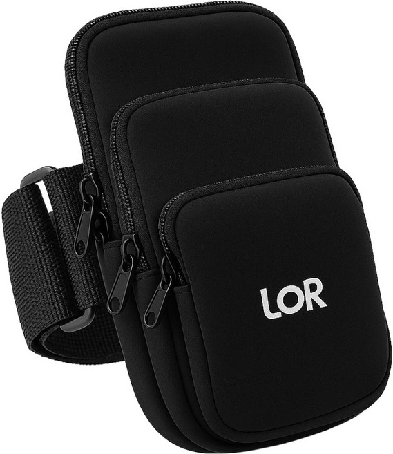 네오린 스마트폰 손목밴드, 블랙, 1개