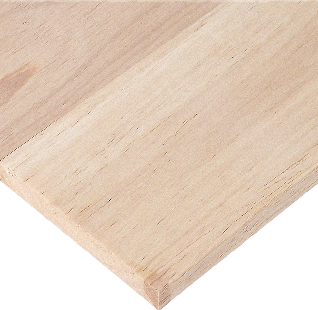 DIY 木材裁切 橡膠木集成木 12T 100 x 1100 mm, 1個