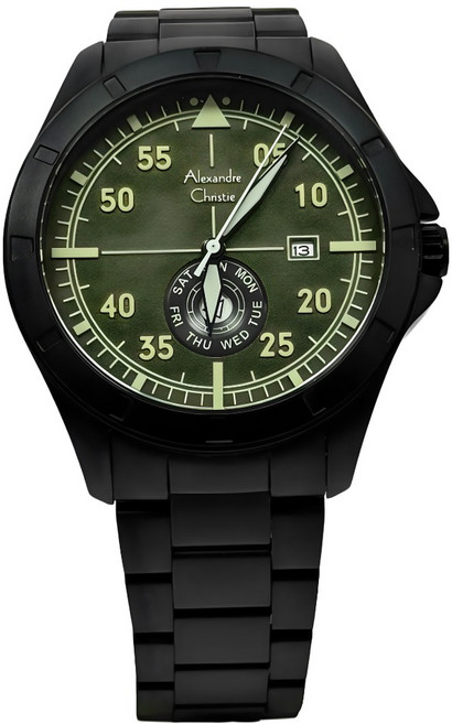 Alexandre Christie 探索型軍用風格男錶