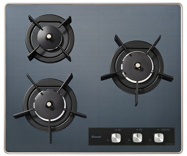 린나이 컬러 빌트인 가스레인지 리플렉트 3구 방문설치, RBR-PF3601LD, LNG