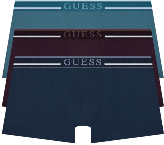 게스언더웨어 빅로고 라인 드로즈 3종 세트