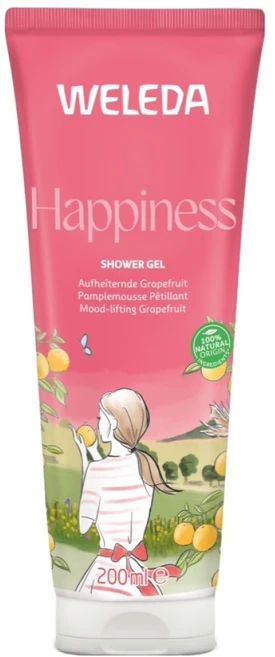 벨레다 해피니스 샤워젤 그레이프프룻, 200ml, 1개 - 쿠팡