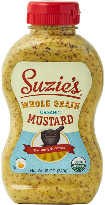 Suzie's 全穀芥末醬, 340g, 1個