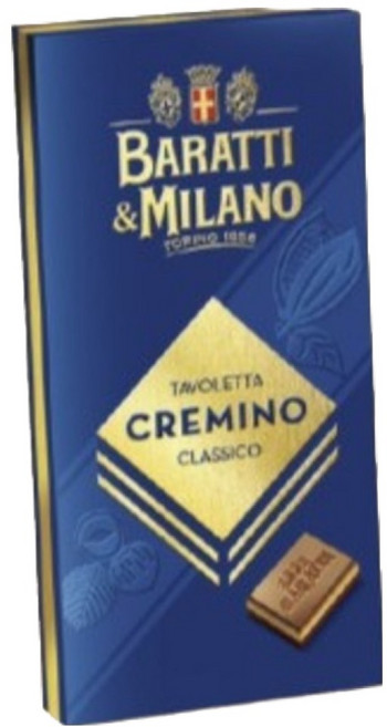 바라티앤밀라노 크레미노바 클래식 초콜릿, 110g, 1개
