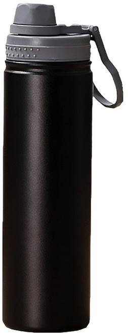 不鏽鋼太空保溫壺 05, 1個, 黑色, 750ml