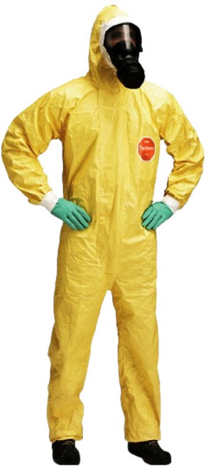 듀폰 TYCHEM 2000 내화학 전신보호복, 혼합색상, 1개