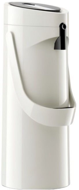 Tefal 特福 摩埃壺系列 氣壓式時尚真空保溫壺, 白色, 1個, 1.9L