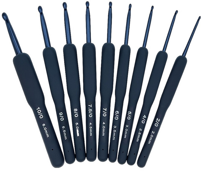 다다 뜨개질 모사용 DIY 코바늘 세트 블루, 1세트