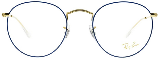Ray-Ban 雷朋 金屬復古圓框光學眼鏡 RB3447V 3105
