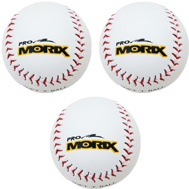 Promolix 兒童用小型安全棒球, 3個, 兒童棒球