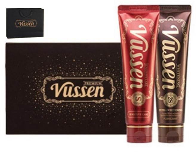 뷰센 기능성 미백치약 뷰센S + 뷰센28 선물세트 200g + 쇼핑백, 1세트