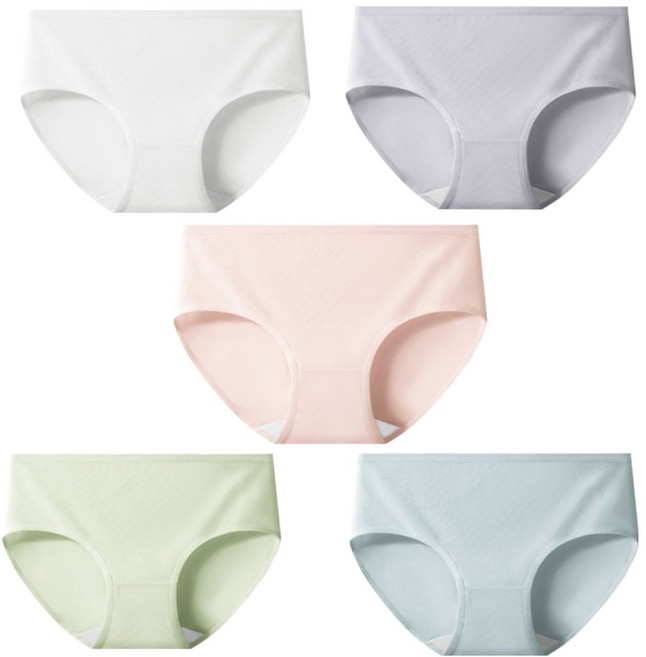青少年學生素色Life棉質內褲5件組