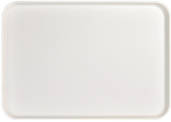 키친유 파스텔 트레이 쟁반 중, 아이보리, 1개