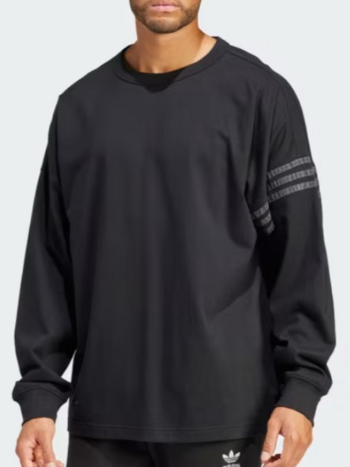 adidas 愛迪達 男款街頭新經典長袖T恤 IR9446