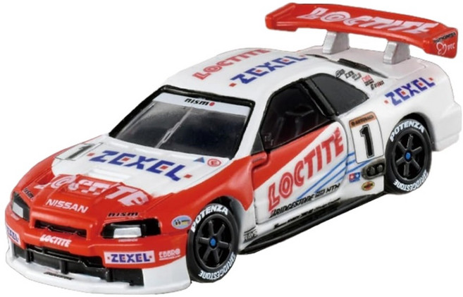 TOMICA 多美小汽車 無極限PRM 賽車 日產 GTR R34 Loctite Nismo, 1個