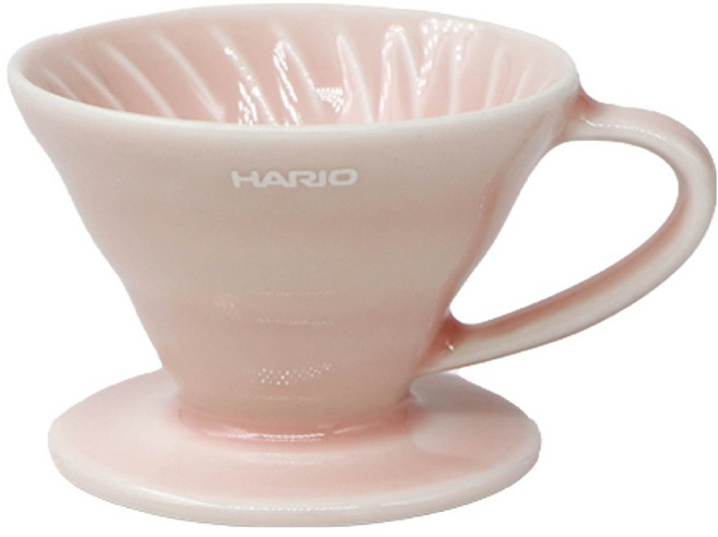 HARIO 好璃奧 V60彩色迷你品飲杯 40ml, 1個, 粉色