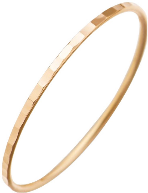 새미쥬얼리 여성용 14K 여리버전 휘지않는 열손가락 컷팅 레이어드 가드링 사각컷팅