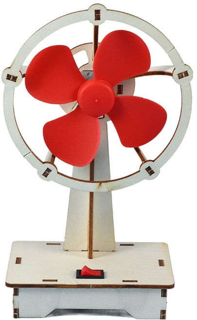 넥트론 물리 과학실험 DIY 키트 선풍기 90 x 90 x 195 mm, 1개