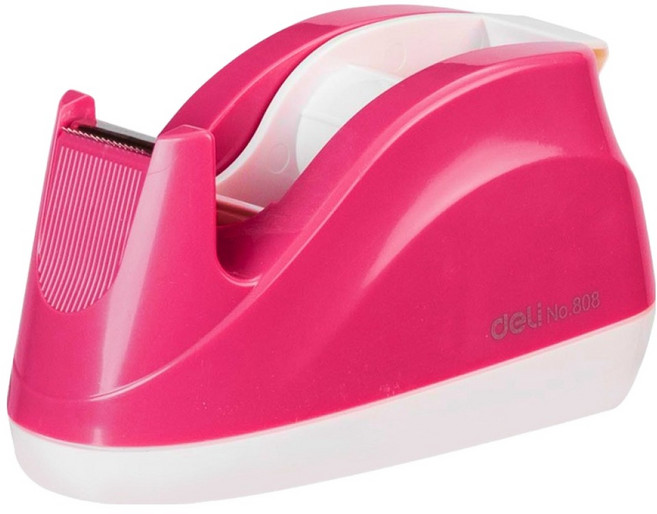 델리 귀여운 토끼모양 탁상용 테이프 디스펜서, 랜덤발송, 1개