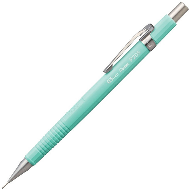 펜텔 제도 샤프 그린 P205-97D, 1개, 0.5mm