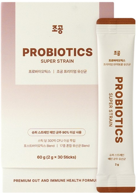 조공 반려동물 프로바이오틱스 영양제, 60g, 장건강/유산균, 1개