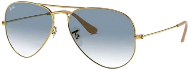 Ray-Ban 雷朋 金屬框太陽眼鏡 漸層鏡片 RB3025-001/3F58
