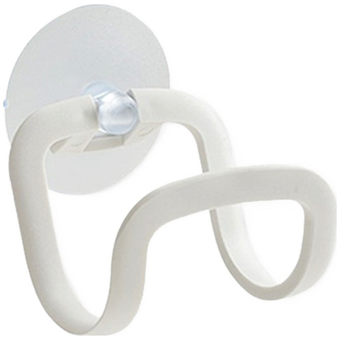 월드크린 흡착식 수세미 걸이, 화이트, 1개