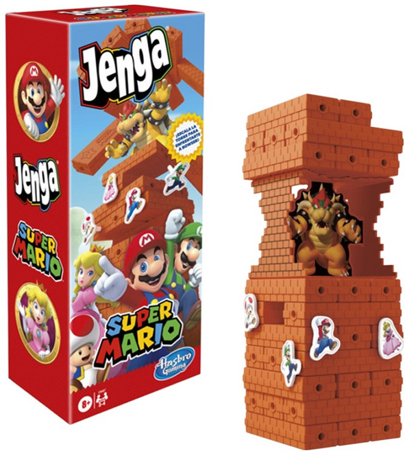 해즈브로게이밍 슈퍼마리오 젠가 E9487, 1개, 혼합색상