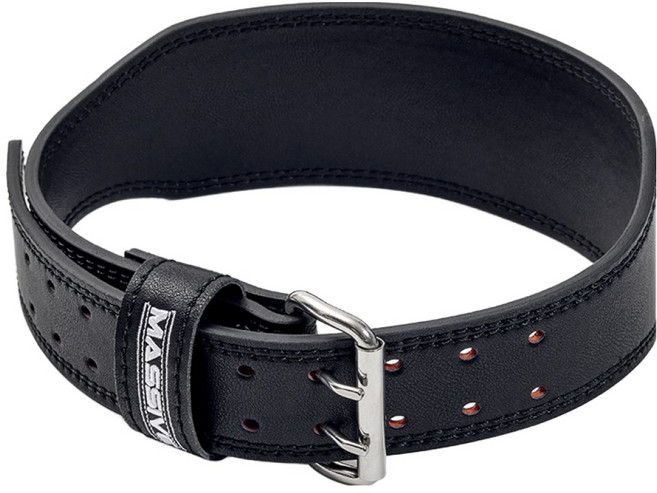 MASSIVE 헬스 가죽 오리지널 벨트, 블랙, 493g