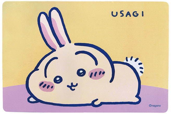 Chiikawa 吉伊卡哇 吸水地墊, 兔兔 懶懶, 1個