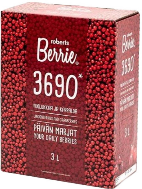 로버츠베리에 링곤베리 크랜베리 3690, 3L, 1개