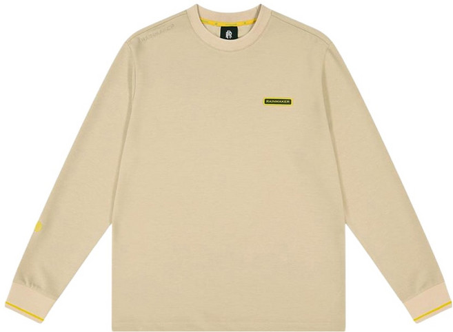RAINMAKER 남성용 싱글 긴팔 티셔츠 R23MCT03