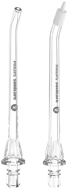 PHILIPS 飛利浦 Sonicare Compact 沖牙機專用噴嘴 2件組, 1套, HX3072/00