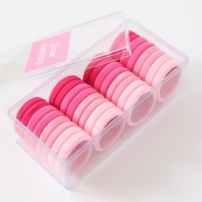 도도앤뉴 도도앤유 유아동 알록달로 머리끈 헤어고무줄 세트