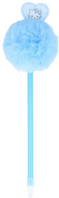 sun-star 絨毛造型原子筆, 1個, 凱蒂貓藍