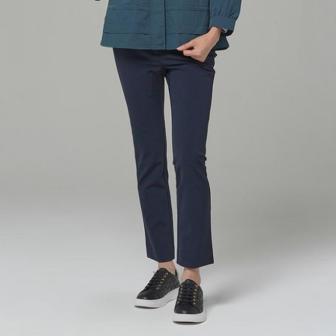 크로커다일 여성용 포켓포인트 일자핏 팬츠 CLCFPT201