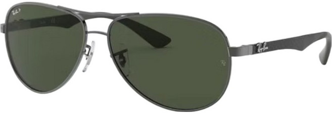 Ray-Ban 雷朋 碳纖維太陽眼鏡 偏光鏡片 RB8313-004/N5
