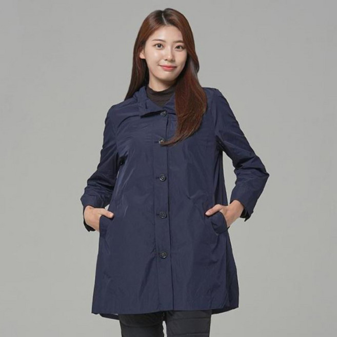 크로커다일 여성용 소매 자수 포인트 점퍼 CLCFJP103